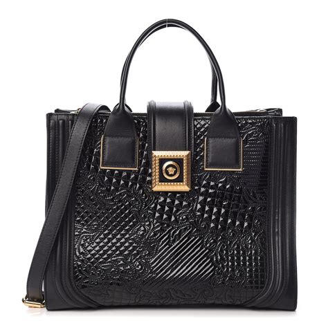 versace karton|Versace purses black label.